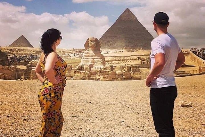 All in one day Pyramids of Giza , Sakkara , Dahshour and Memphis