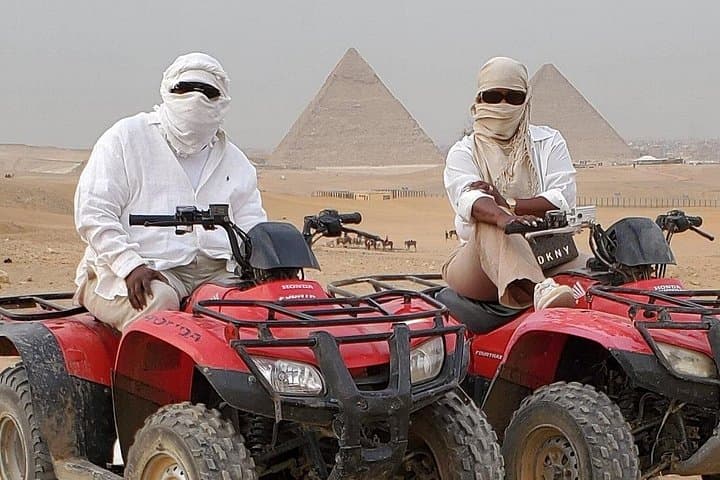 Grand Egyptian Museum Pyramids Sphinx and ATV Quad Bike Adventure