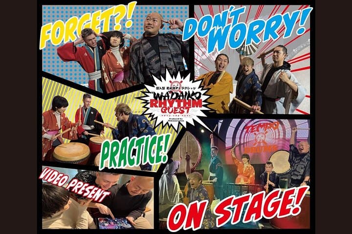OSAKA;Feel the Power! Learn Taiko Drum from Professionals