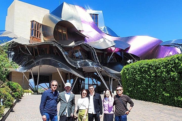 Marques de Riscal and Ysios Rioja Wine Tour w/ Lunch from Bilbao