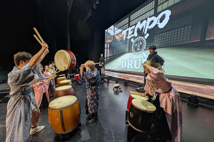 OSAKA;Feel the Power! Learn Taiko Drum from Professionals