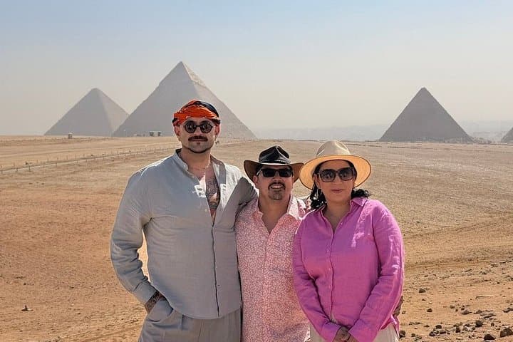 VIP Private Giza Pyramids Grand Egyptian Museum Tour with Lunch